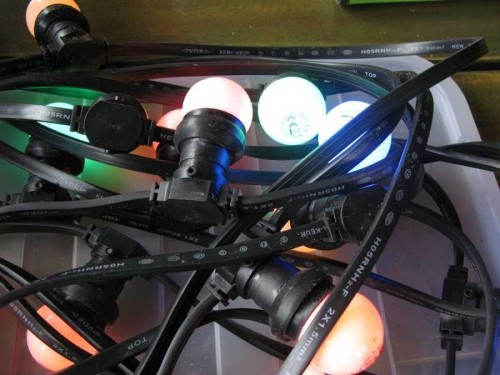 Feestverlichting kleur 15 m